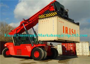 Quality 265kW Engine Shipping Container Lifting Equipment Sany Heli Kalmer Reachstacker SRSC45C31 wholesale