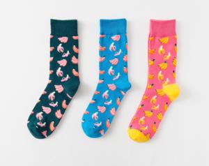 Quality Fruit Style Women's Novelty Socks Snagging Resistance Any Logo Available wholesale