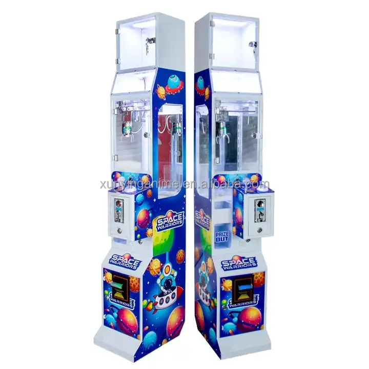 Amusement Game Center Suitable Mini Plush Toy Claw Crane Candy Claw Machine with Claw