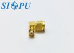 SMA Male To SMA Female Angled RF Coax Adapter Right Angle Type