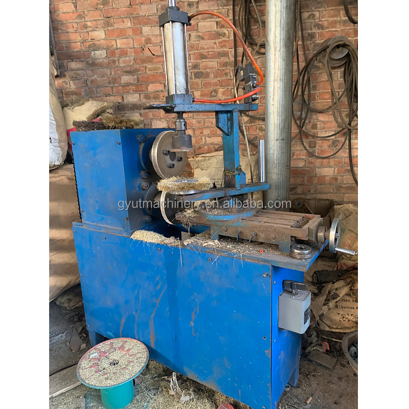 220v Twisted Knotted Bevel Stainless Steel Wire Brush Making Machine with 2 hols/h