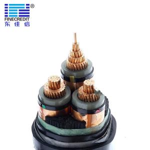 Quality 8.7/15KV YJV22 3*185mm2 Industrial Electrical Cable Copper Core Medium / High Voltage wholesale