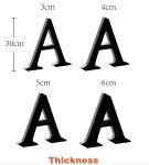 Custom LED Outdoor Snow Advertising Back lit Logo Acrylic Stainless Steel