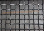 Square Slot V Hook Red Steel Vibrating Screen Mesh