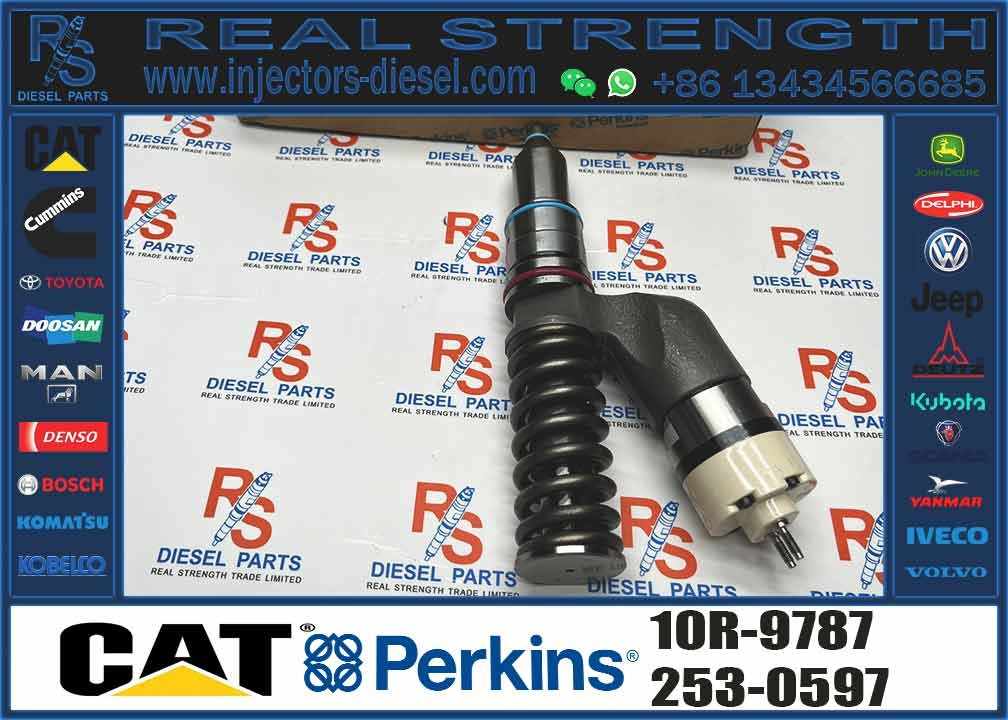 Diesel Fuel Injector C15 C18 Engine 253-0616 291-5911 10R-9787 211-3026 276-8307 1OR-0724 1OR-9787