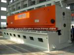 Hand Hydraulic Guillotine Shear , Guillotine Metal Cutting Machine