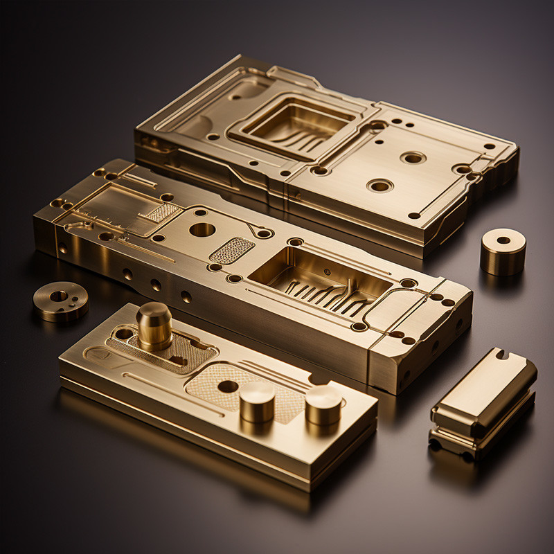 CNC Custom Part CNC Milling Machining Parts CNC Brass Machined Components