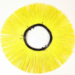 Quality Factory Direct Sales Yellow Plastic Snow SGS Road Sweeper Brush For Road Cleaning wholesale