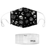 Colorful Pattern Adults Reusable Mouth Mask