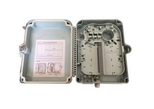 Quality 24 Port Outdoor Fiber Optic Distribution Box with SC adapter, ABS Material wholesale
