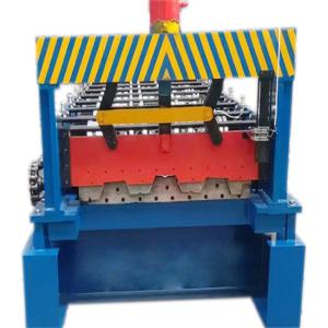 Quality 5kw Floor Decking Roll Forming Machine 10-15m/min Roofing Metal Forming Machine wholesale
