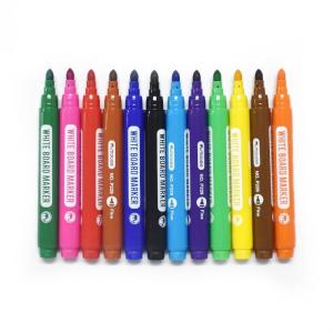 Quality Bright And Versatile Colourful Whiteboard Markers For Black Dry Erase Board Erasable wholesale