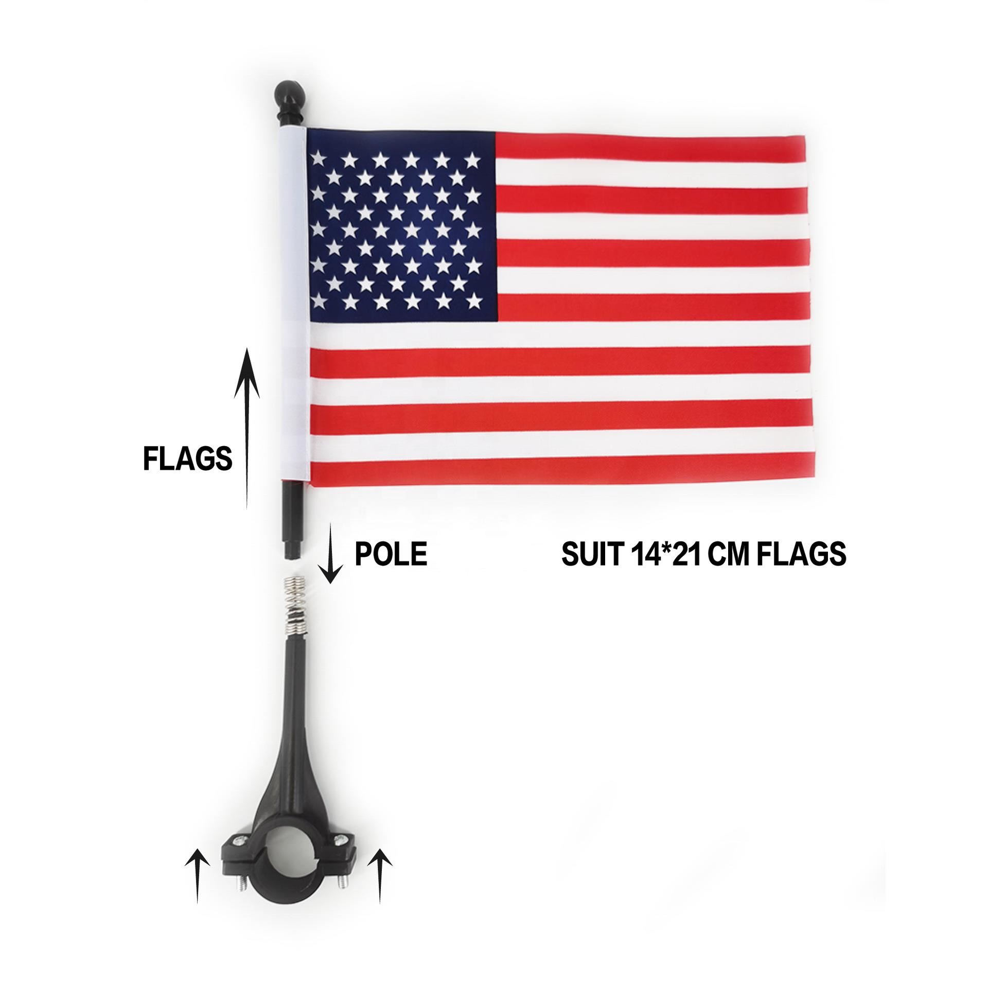 Custom Polyester Car Window Decorative Flags Custom England Car Flags