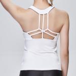 Fitness Spaghetti Strap Yoga Gym Ladies Sleeveless Breathable Quick Dry Sport