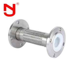Quality PTFE Lining Stainless Steel Wire Braided Corrugated Metal Hose Gas Flex wholesale