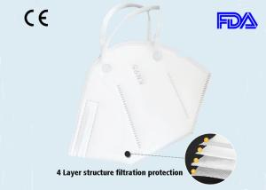 Quality Foladable Antiviral Face Mask Highly Breathable Adults Protective Anti Bacterial wholesale