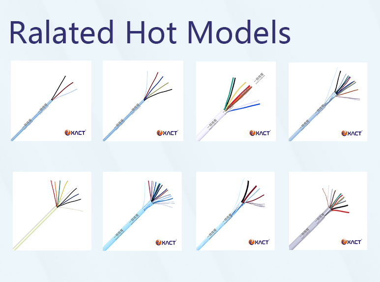 12x0.22mm2 TCCAM Conductor PVC Insulation and Jacket Alarm Signal Cable with 2 Cores