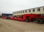 Gooseneck Lowbed Trailer Dolly for Heavy Duty Heavy Machine Lowbed Semi Trailer