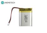 Silver Rechargeable Lithium Polymer Battery 103040 Li Ion Battery 1200mAh 3.7V