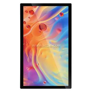 Super Slim Wall Mount 21.5 Android LCD Advertising Display in Door Entrance in Hospitcal