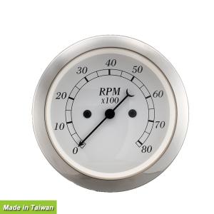 Quality 15mm Thick 2V DC Black Face Yacht Instrument Marine Dash Gauges wholesale
