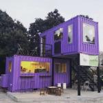40ft Luxury Container House A Prefabricated Shop Solution with Eco Friendly