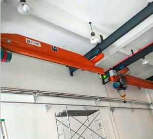 Quality 2T Span 12m Suspended Single Girder Eot Crane Remote Control Single Speed,Electric hoist suspension crane wholesale