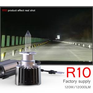 Quality Silver H1 Led Headlight Bulb 6000k Aluminum Material ROHS Approved wholesale