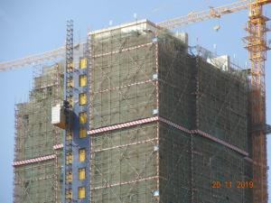 Quality Construction Site 2000KG Cage Rack &amp; Pinion Man Material Hoist wholesale