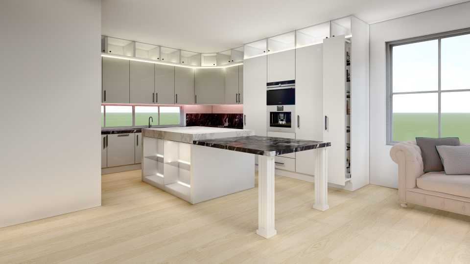 Upgrade Your Space with our Modern Style PANEL Wood Modular Walking Closet Cabinet