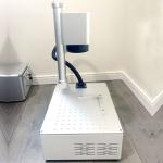 20w 30w Enclosed Fiber Laser Marking Machine for Jewelry Pulsed Mode Field