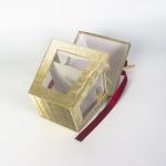 Customized Exquisite Heaven and Earth Cover Luxury Gift Box Red Ribbon Holiday