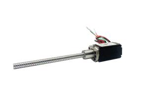 Quality External drive 20mm (Nema 8) hybrid stepper motor, bipolar, 4-lead, ACME screw stroke optional wholesale