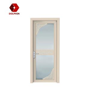 Quality Glass Aluminium Casement Door Sound Insulation Waterproof Interior For Toilet wholesale