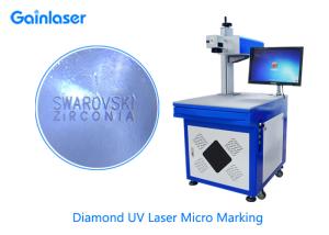 Quality 0.01mm High Precision Jewellery Laser Marking Machine for Diamond , Jade , Gold , Silver wholesale