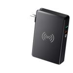 interchangeable plugs wall charger 10000mAh wireless power bank