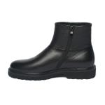 BRUNO VIERO Black Anti Skid Mens Leather Casual Boots