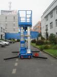 300kg Capacity Aerial Vertical Mast Lift Four Mast 14 Meter For Two Men