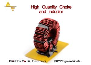 Quality Big Power Choke High Current Inductor , Micromental Core Electronic Choke Coil wholesale