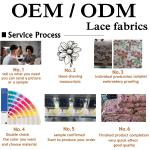 New fashion Wedding dress Cord Fabric water soluble lace Nigerian women