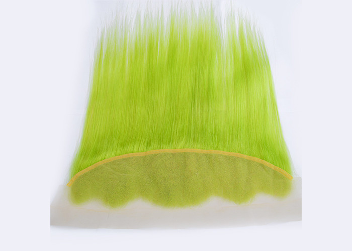 Full Cuticle Human Hair Lace Closure Straight For Salon Lace Size 4" X13"