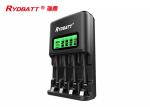 NI CD LCD Smart Nimh Battery Charger / 4 Slot AC Quick Aa Aaa Charger