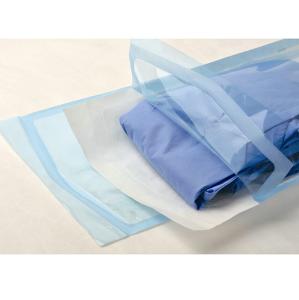 Quality High Temperature Autoclave Pouches Self Sealing Double Sided Tape Tinted Film wholesale
