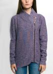 Zipper Front Knit Cardigan Sweater Spring Daily Wear Easy To Pair Pants
