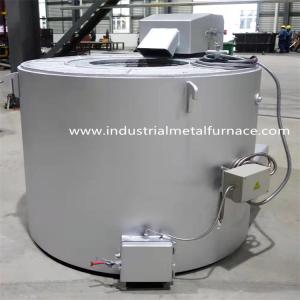 650 Degree 400KG Natural Gas Cast Iron Zinc Cast Iron Melting Furnace 200Kg/Hr