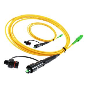 China Single Mode SC Connector 3.0mm Fiber Optic Patch Cable on sale