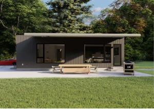 Quality Prefab Garden Studio Light Steel Space Steel Frame Building Design wholesale