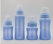 Quality Multi-Pack Glass Baby Bottles with Silicone Sleeves, Nipples, Neck Rings, and Caps wholesale