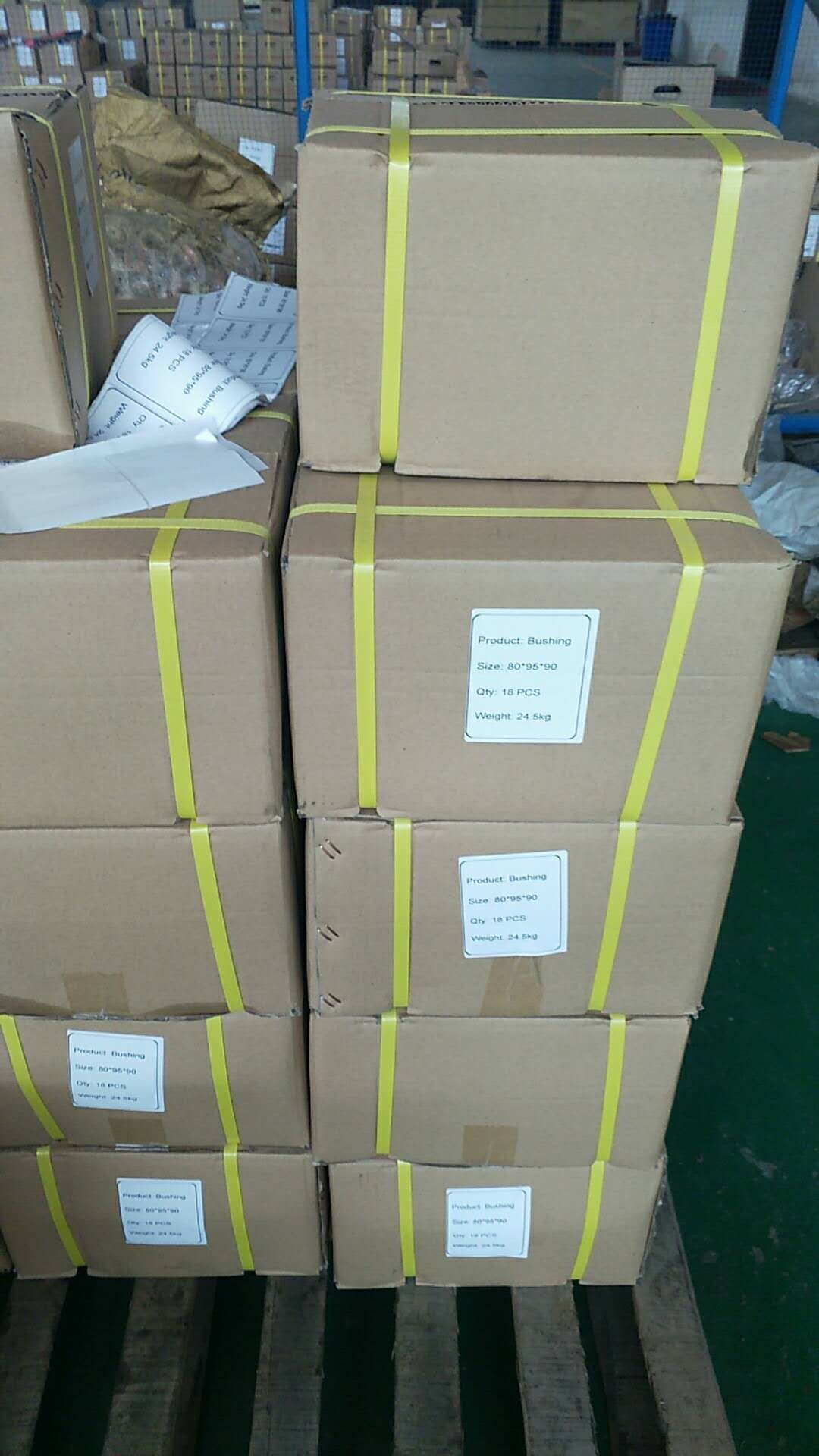 40Cr Material Bulldozer Excavator Bucket Bushings With Hardness 42 - 46HRC