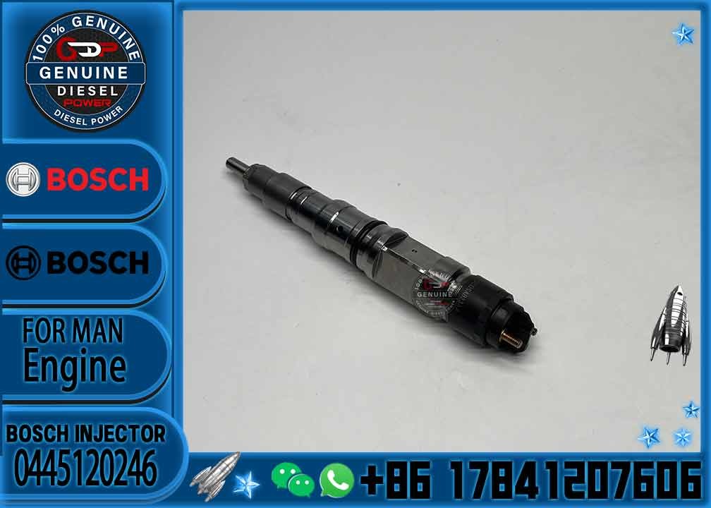 0445120246,04504664,21773130 genuine new diesel common rail injector 0445120246